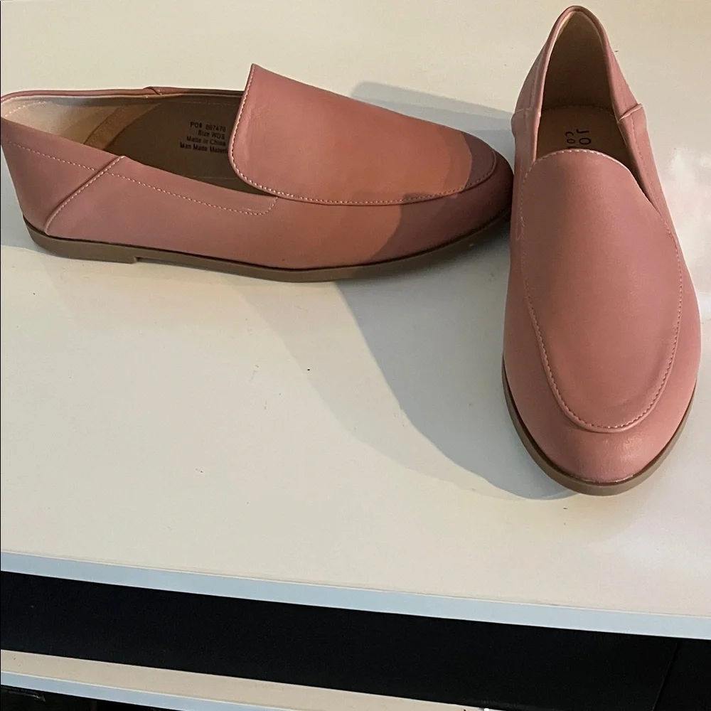Journee Collection Women's‎ Wide With true comfort, foam slip on Flats Size W 9